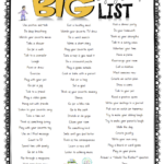 The BIG Coping Skills List ES