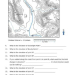 Topographic Mapping Skills Worksheet Answers SkillsWorksheets