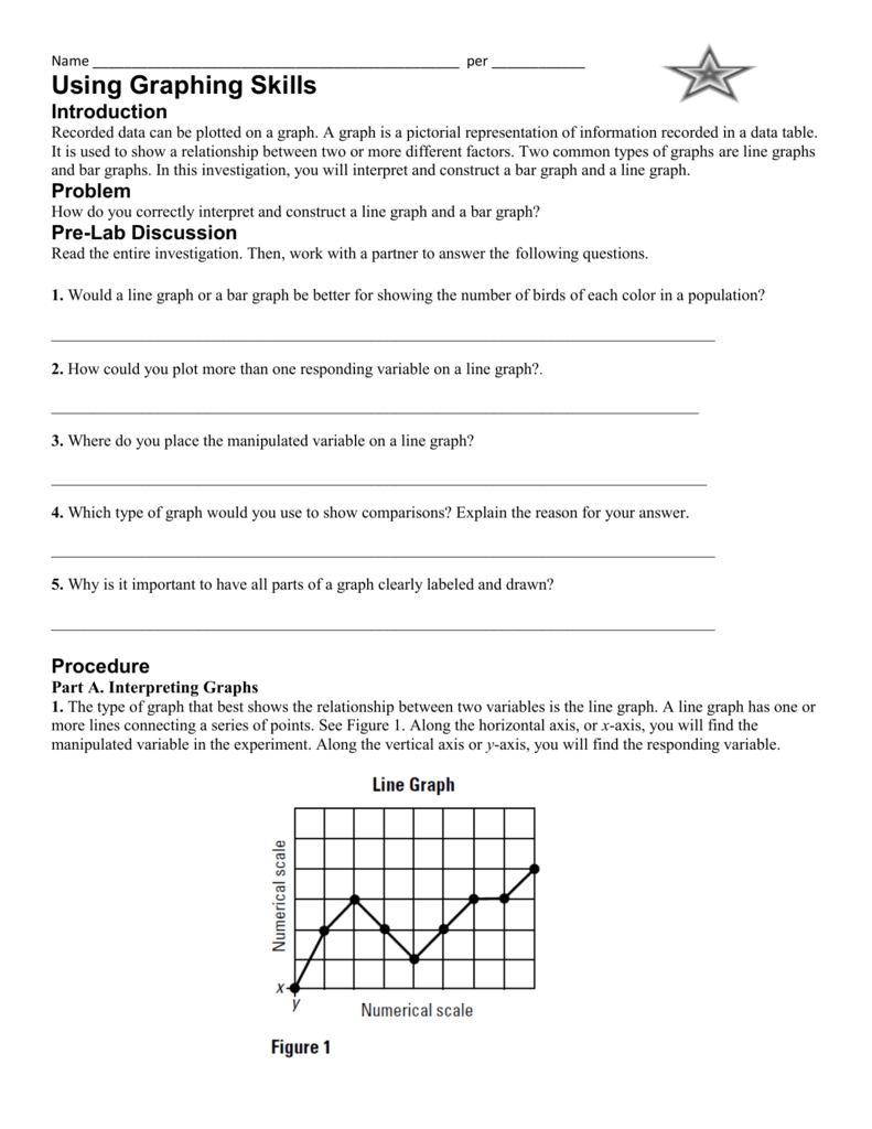 Using Graphing Skills Packet