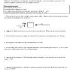 14 Newton 39 s Second Law Of Motion Worksheet Worksheeto