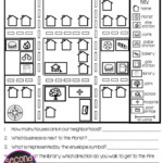 2nd Grade Map Skills Worksheets Free