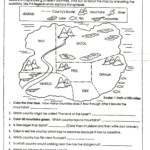 3rd Grade Map Worksheet