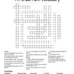7th Grade Math Vocabulary Crossword WordMint