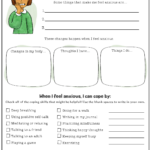 Coping Skills For Anxiety Worksheets Printable Form Templates And Letter