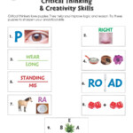 Critical Thinking Skills Worksheet
