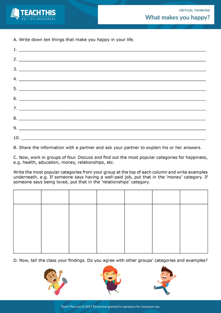 Critical Thinking Worksheets For 3rd Grade Pdf Thekidsworksheet