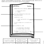 Dictionary Skills And Guide Words Worksheets