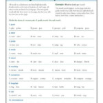 Dictionary Skills Worksheets Guide Words