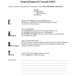 Fast Dbt Handout DBT Worksheets