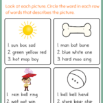 First Grade Basic Skills Worksheets English Created Resources