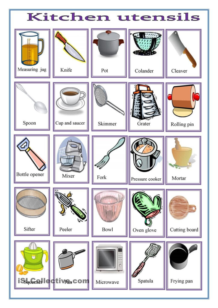 Free Printable Cooking School Worksheet For Kindergarten Free 