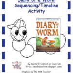 Free Printable Diary Of A Worm Sequencing timeline Activity
