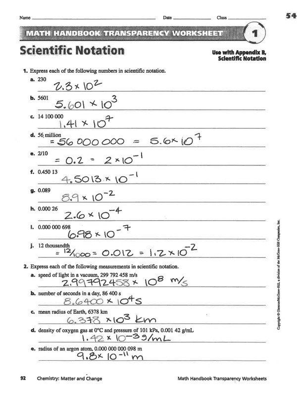 Free Printable Scientific Notation Worksheets Printable Templates