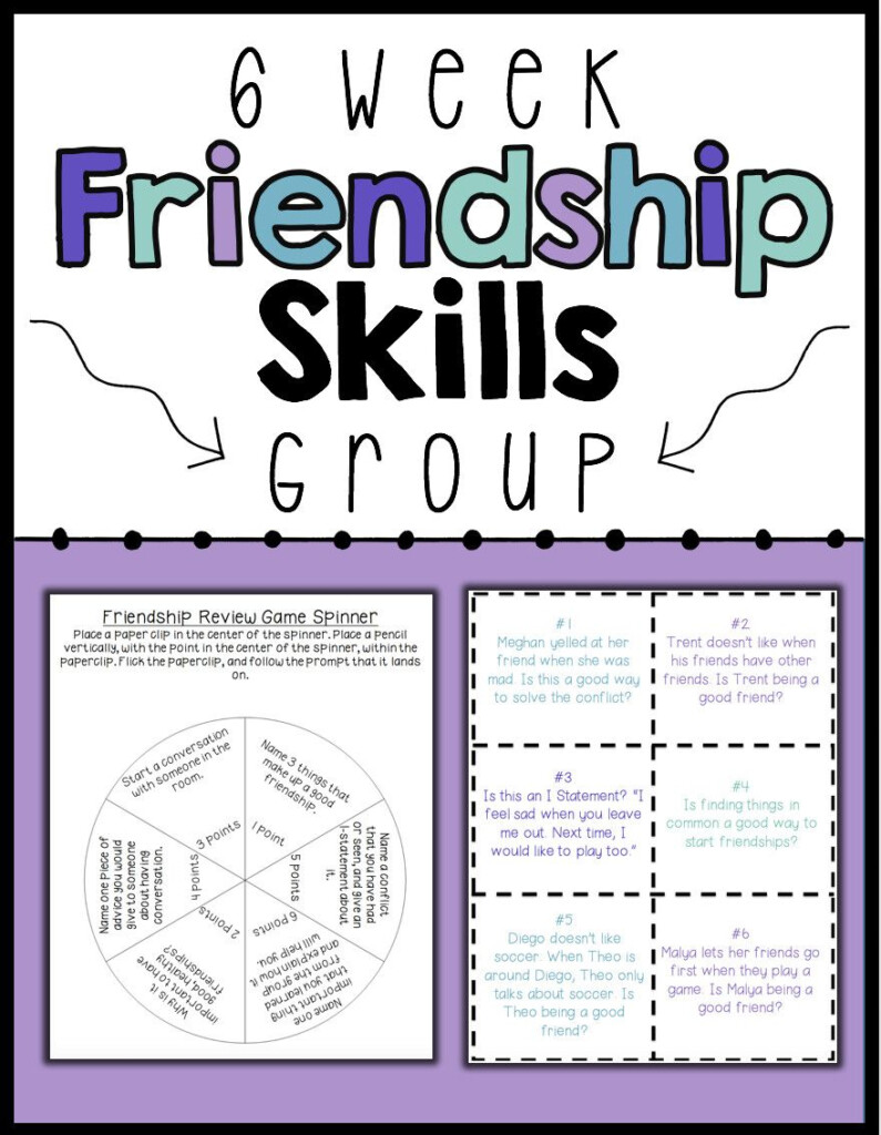 Free Printable Social Skills Activities Worksheets Printable Templates