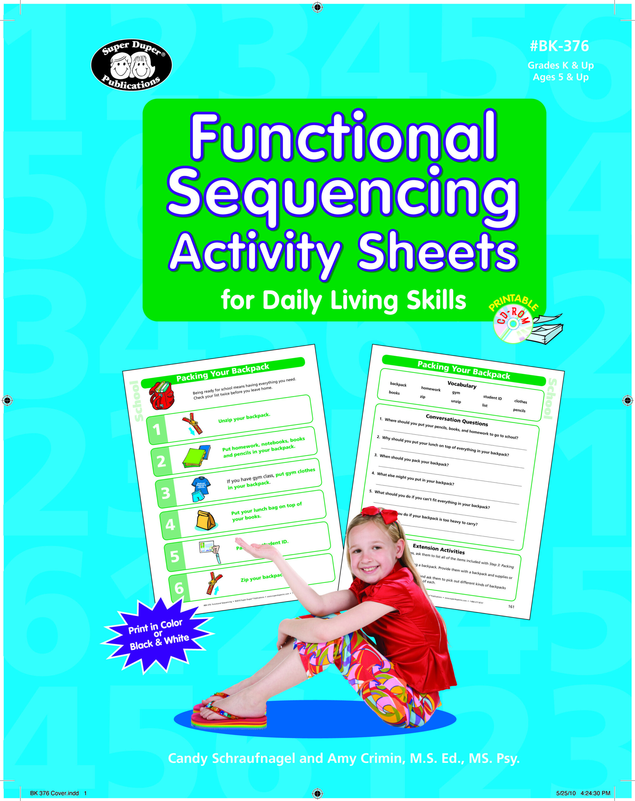 FUNCTIONAL SEQUENCING ACTIVITY SHEETS FOR DAILY LIVING SKILLS