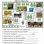 Reading A Map Worksheet