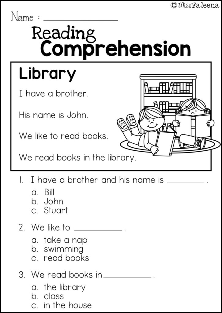 Reading Comprehension Worksheets 5th Grade Multiple Choice Free Printable