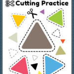 Scissor Practice For Preschool Free Printable PDF For Kids